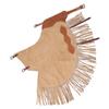 Custom Made Suede Leather Fashion Chinks with Hand Tooled Yoke Set for Men Women Kids Small Medium Large LC-001A (X-Large) view 2