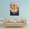 LeBron James Basketball Star Art Sports Posters Home Decor Kids Room Wall Art Prints Friends Colleagues Gifts 12x18inch(30x45cm) view 2
