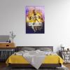 LeBron James Basketball Star Art Sports Posters Home Decor Kids Room Wall Art Prints Friends Colleagues Gifts 12x18inch(30x45cm) view 4