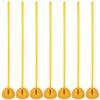 HDYZJQ 3.3/4/5ft Soccer Agility Training Poles with Water and Sand Injection Base, Stable Sports Training Slalom Poles for Soccer Technical Skills Training(Yellow-7,1m(3.3ft)) view 1