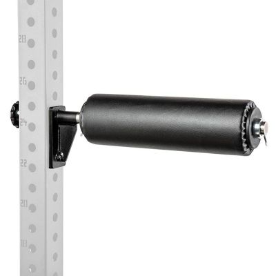 HMWOKPOT Single Leg Squat Roller, Adjustable Split Squat Foam Hook Leg Leg Extension and Curl Machine Fit 3X 3Inch Square Tubes Rack & 0.7Inch Hole,A