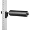 HMWOKPOT Single Leg Squat Roller, Adjustable Split Squat Foam Hook Leg Leg Extension and Curl Machine Fit 3X 3Inch Square Tubes Rack & 0.7Inch Hole,A view 1