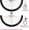 2pcs Ridenow 19g Road Bike Inner Tube 700c 18/25/28/32 TPU Material 65mm French Valve view 3