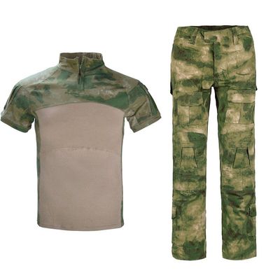 Airsoft Hunting Shooting Sports Battle Uniform BDU Tactical Combat Camouflage Clothing - A-Tacs FG - 3XL