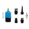 ROUMANDA Inflatable SUP Pump Adaptor Compressor Paddle Board Pump Adapter, Multifunction SUP Inflatables Car Air Compressor with 4 Air Valve Nozzles for Paddle Board Inflatable Boat Air Kayak (Blue) view 4