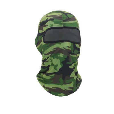 Camouflage Green Balaclava Ski Mask Head Mask Full Face Mask Windproof Sun UV Protection Hood for Women Men