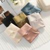 4Pcs Hygroscopic Silk Panties High Waist Seamless Hygroscopic Underwear Tummy Control (#6,Medium) view 4