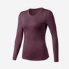 TAISIM Women's Dry Fit Compression Shirts Moisture Wicking Long Sleeve Base Layer for Workout, Running, Yoga,Cold Weather,Black,Grey,Wine red,Medium view 4