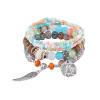 vzfit Bracelet Colorful Bohemian Women's Multi-layered Stretch Bead Ornaments view 1