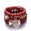 vzfit Bracelet Colorful Bohemian Women's Multi-layered Stretch Bead Ornaments view 2