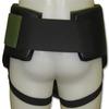No Foul Boxing Groin Protector Leather (XX-Large, Marine Green/Black) view 3