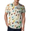 Colorful Sperm Men Polo Shirt Short Sleeve Golf Polo Shirt Athletic Casual T Shirts 5XL view 1