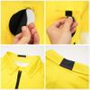 allentian Soccer Referee Shirt, Football Umpire Jersey, Men Official Ref Uniform (XL) -Yellow view 2