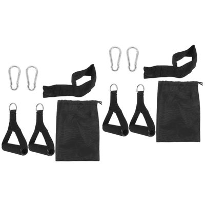 BESPORTBLE 2sets Replaceable Exercise Handles Yoga Kit Ergonomic Non-Slip Grip Compact Storage Home Gym Accessory for Versatile Workouts for Fitness Rooms Training Clubs