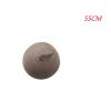 55cm Exercise Ball Cover Yoga Pilates Ball Sitting Ball Chair Covers, Coffee view 2