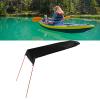 Tgoon Kayak Awning Canopy , Ripstop Kayak Shade CanopyFoldable for Canoe(Black) view 3
