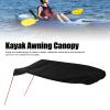 Tgoon Kayak Awning Canopy , Ripstop Kayak Shade CanopyFoldable for Canoe(Black) view 4