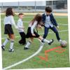 INOOMP Agility Training Hurdles for Boys and Girls Portable Equipment for Football Soccer and Flexibility Development for Indoor and Outdoor Use view 3