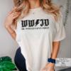 Vintage WWJD Shirt What Would Jesus Do He Would Love First T-Shirt Christian Religious #00108_9 view 3