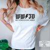 Vintage WWJD Shirt What Would Jesus Do He Would Love First T-Shirt Christian Religious #00108_75 view 3