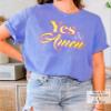 Yes and Amen Shirt Christian Religious Gifts Prayer T-Shirt Faith #00037_84 view 3