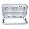 UNKOMN Marine Hardware Boat Accessories 24"x14" ABS Deck Access Hatch Cover for Marine Boat Yacht RV Watertight Anti-UV Non-Skid Inspection (Color : White) view 1