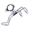 UNKOMN Marine Hardware 316 Stainless Steel Rail Mounted Clamp on Rod Holder Double Wire Stainless Steel for Fishing Boat Kayaks (Color : 25MM) view 4