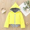 Boys Girl's aterproof Ski Jacket Winter Warm Dinosaur Style Fleece Snow Coat Windproof (Yellow, 4-5 Years) view 4