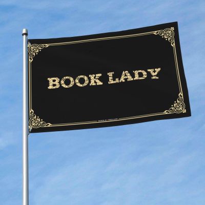 Flags For Guys Book Lady Flag Dorm Room Decor For Girls Teen Room Decor (Color : Colour, Size : 60X90CM)
