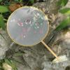 ELICNA Ancient Wind Tuan Fan Su Embroidery Women's Fan Embroidery Group Fan Embroidery Group Fan Embroidery Ball Powder Suzhou Double-Sided Embroidered Fan Hanfu Children's Round Fan view 1