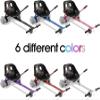 Hoverboard Seat Attachment Go-Kart Fits 6.5/ 8/ 10 Hoverboards, Hover Cart for Kids & Adults, Accessory for Self Balancing ScooterBlue+Pink 2 Pack view 2