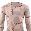 Long Sleeve Camo T-Shirt for Men Vintage Military Camouflage Athletic Compression Shirt Workout Running Fishing Hunting Shirt Tops view 2