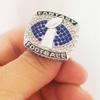 2021 Fantasy Football Ring | Heavy FFL Championship Ring | Silver Plated Award Trophy For Fantasy Football League Winner (size 13, ring and case together) view 3