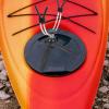 BESPORTBLE Triangle Fishing Rod Holder Base Ground Rod Storage for Boats Ice Fishing and Garage Use Lightweight Easy to Install view 3