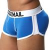 JOCKMAIL Mens Padded Boxer Brief Underwear with Hip Pad Enhancing Buttcocks Boxer Shorts (M, 435-Blue) view 1