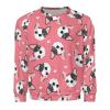 Animal Pug Dog Men's Crewneck Sweatshirt Long Sleeve Pullover Sweater Casual Outwear Tops M view 4