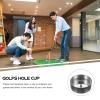 BESPORTBLE Golf Training Set 1 Set Stainless Steel Putting Cup Hole and Flag for Indoor Golfing Practice view 3