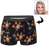 Custom Boxers for Men Boyfriend Husband Father, Personalized Face Underwear with Picture Customized Funny Boxers for Men Birthday Father's Day Valentine's Day Gifts for Him,Small view 3