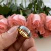6 mm Wedding Jewelry Tungsten Carbide Rings for Men Women Domed Brushed I Love You Engraved view 2