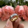 6 mm Wedding Jewelry Tungsten Carbide Rings for Men Women Domed Brushed I Love You Engraved view 3