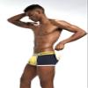 JOCKMAIL Mens Padded Boxer Brief Underwear with Hip Pad Enhancing Buttcocks Boxer Shorts (XXL, 410-Dark Blue) view 2