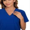 COZYFIT Scrubs for Women Set - Stretch V-Neck Scrub Top & Jogger Pant with 8 Pockets, Yoga Waistband, Anti Wrinkle, Slim Fit Women Scrubs view 4