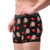 Custom Boxers for Men Boyfriend Husband Father, Personalized Face Underwear with Picture Customized Funny Boxers for Men Birthday Father's Day Valentine's Day Gifts for Him,Medium view 4