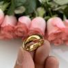 6 mm Gold Tungsten Steel Wedding Band Men Women Engagement Ring Domed Polished Comfort Fit Tungsten Engraved 13 view 3