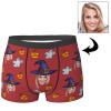 Custom Boxers for Men Boyfriend Husband Father, Personalized Face Underwear with Picture Customized Funny Boxers for Men Birthday Father's Day Valentine's Day Gifts for Him,Medium view 3