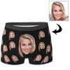 Custom Boxers for Men Boyfriend Husband Father, Personalized Face Underwear with Picture Customized Funny Boxers for Men Birthday Father's Day Valentine's Day Gifts for Him,Small view 3