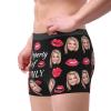 Custom Boxers for Men Boyfriend Husband Father, Personalized Face Underwear with Picture Customized Funny Boxers for Men Birthday Father's Day Valentine's Day Gifts for Him,Medium view 4