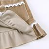 Kids Tales Child Velvet Pajama Sets Christmas Button Down Long Sleeve Shirt + Long Pants Boys Girls Solid Loungewear 2PCS view 3