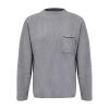 Akivide Women Fall Oversized Crewneck Sweaters Winter Fashion Lightweight Loose Stand Collar Knit Pullover Sweaters Outfits Plus Size view 3