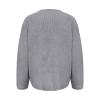 Akivide Women Fall Oversized Crewneck Sweaters Winter Fashion Lightweight Loose Stand Collar Knit Pullover Sweaters Outfits Plus Size view 4